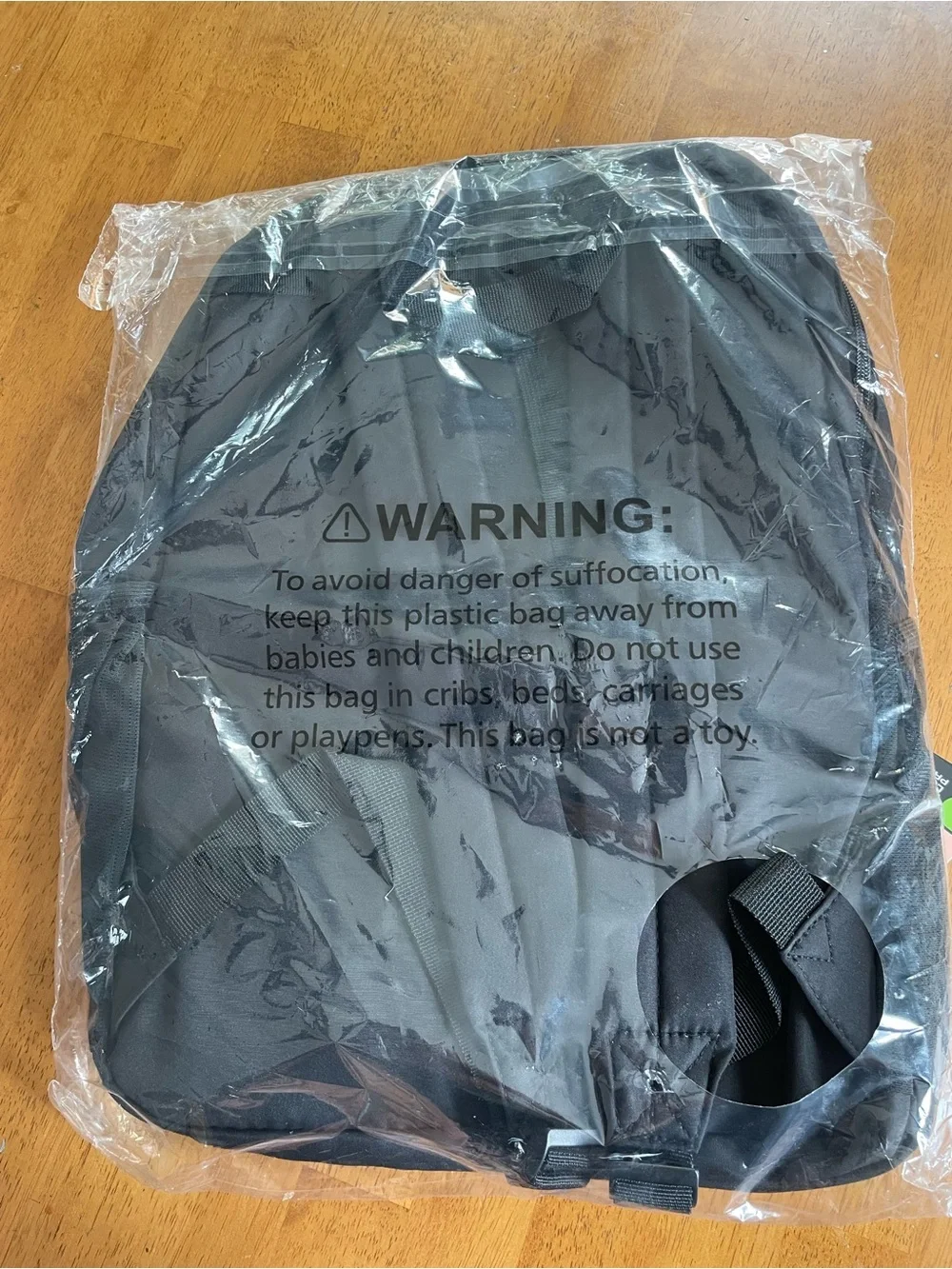 Black Logo Backpack - Official Licensed Men’s Backpack